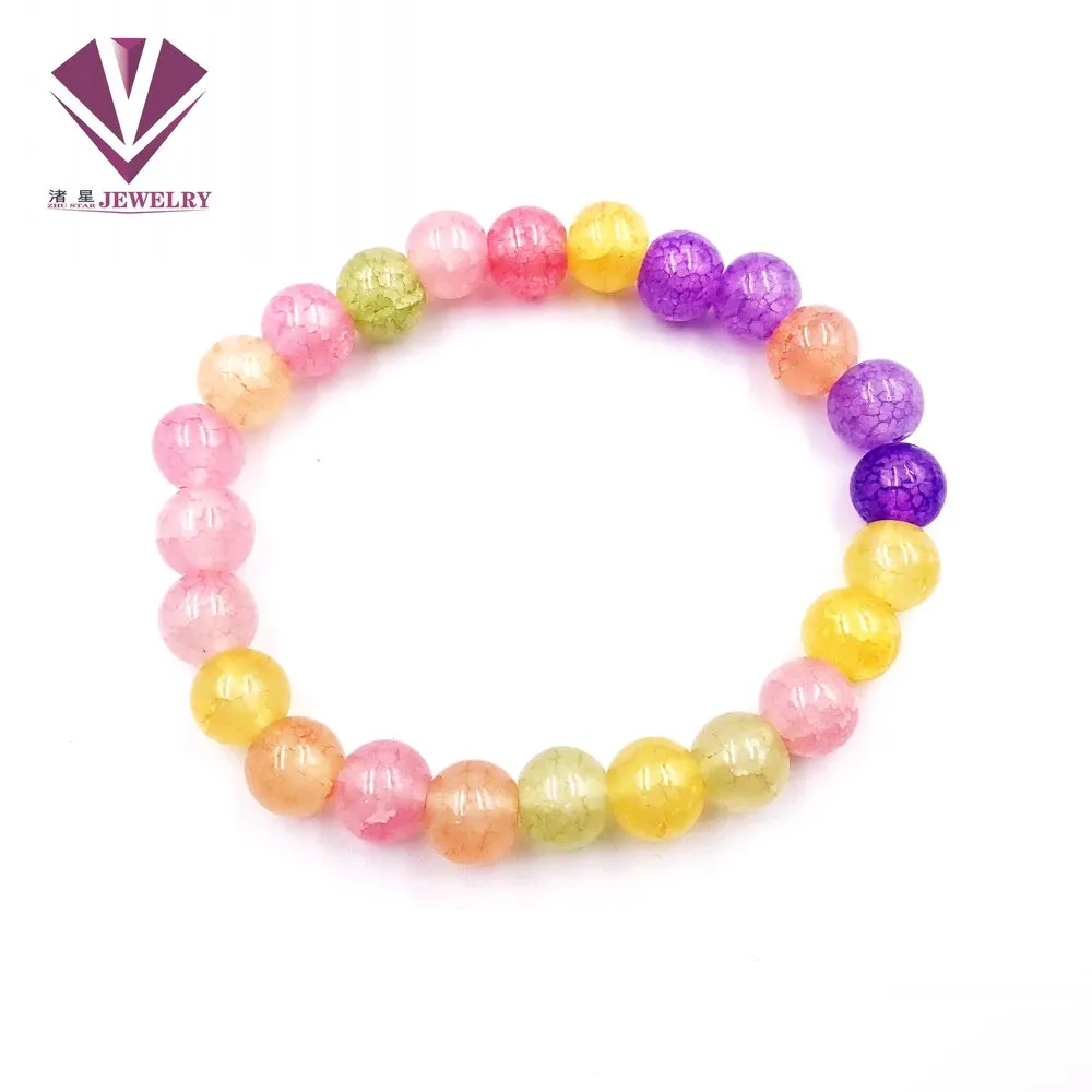 Explosive Beads Natural Stone Jewelry European and American Fashion Crystal Popcorn Beads Handmade Beaded Popcorn Beads Bracelet