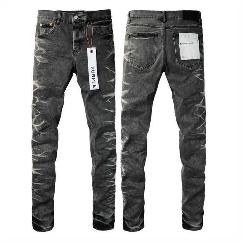 Lila Marke Jeans 2024 Frühling Designer Herren Denim Hosen Mode Hosen Gerade Design Retro Streetwear Casual Jogginghose Usa High Street Yldn