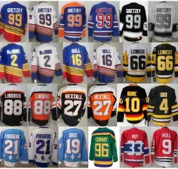 2022 Ice Hockey Jerseys Wayne Vintage CCM Orr Pavel Bure Hull Al Macinnis Brett Gretzky Bobby Clarke Eric Lindros Patrick Roy Howe Sakic Pet