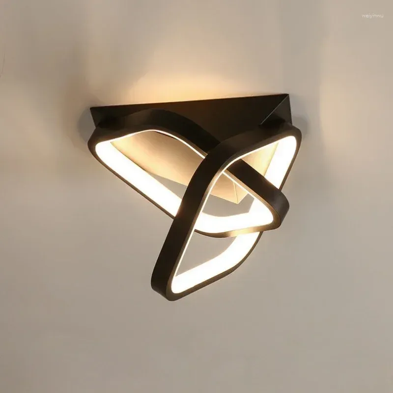 Taklampor Kina inomhusdekoration Led Flush Mount rund lampa Modern ytlig ljus