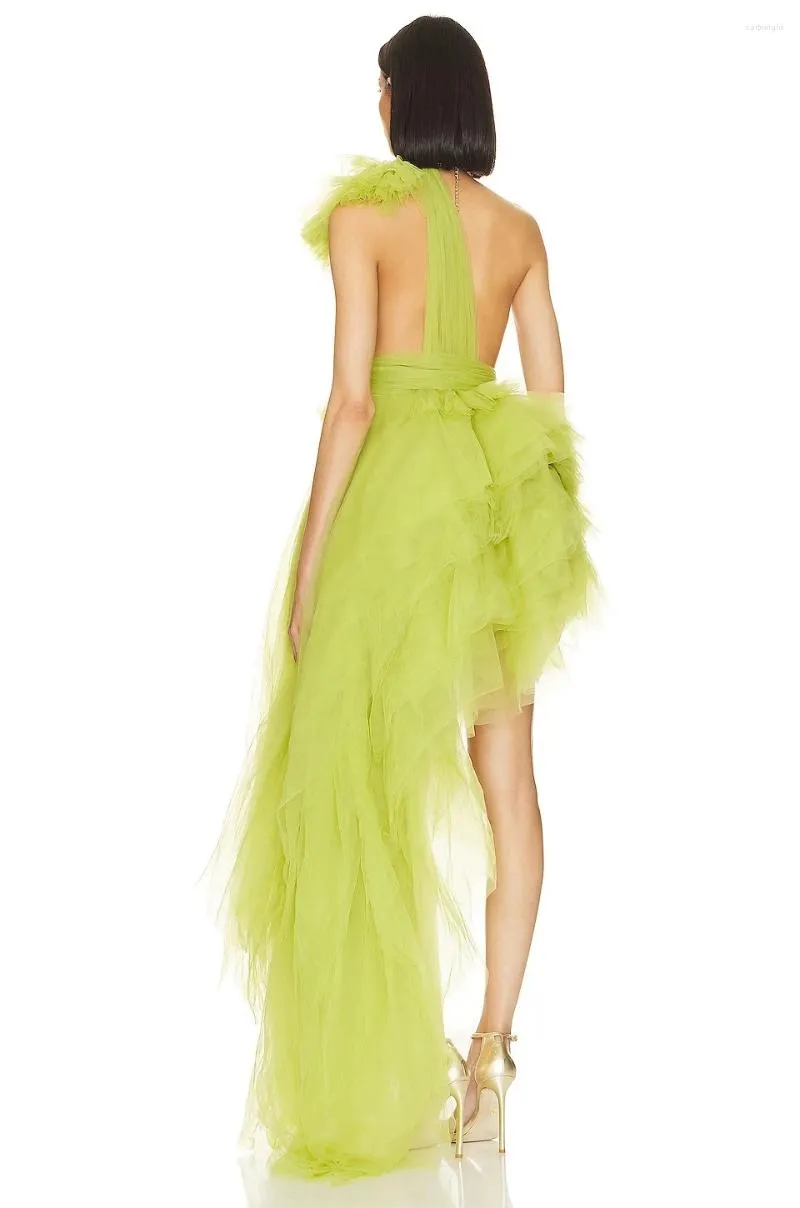 gold metallic dress for women Gold Metallic Pleated Gown with Ruffle Shoulder Detail
