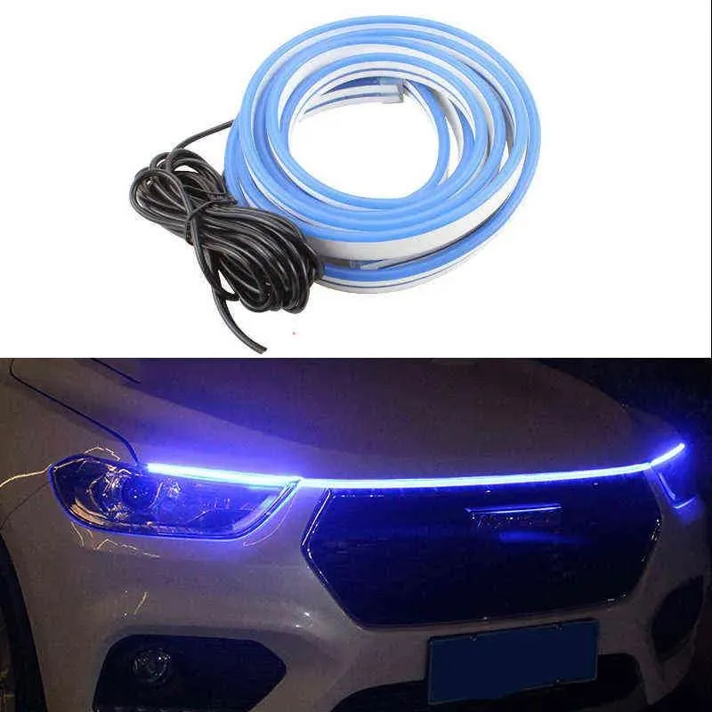 Lights 180cm Outdoor Car Led Light Strip Daytime Running Light Exterior Decor Lights Flexible Auto Atmospere Lamp Car Light Accessories Y