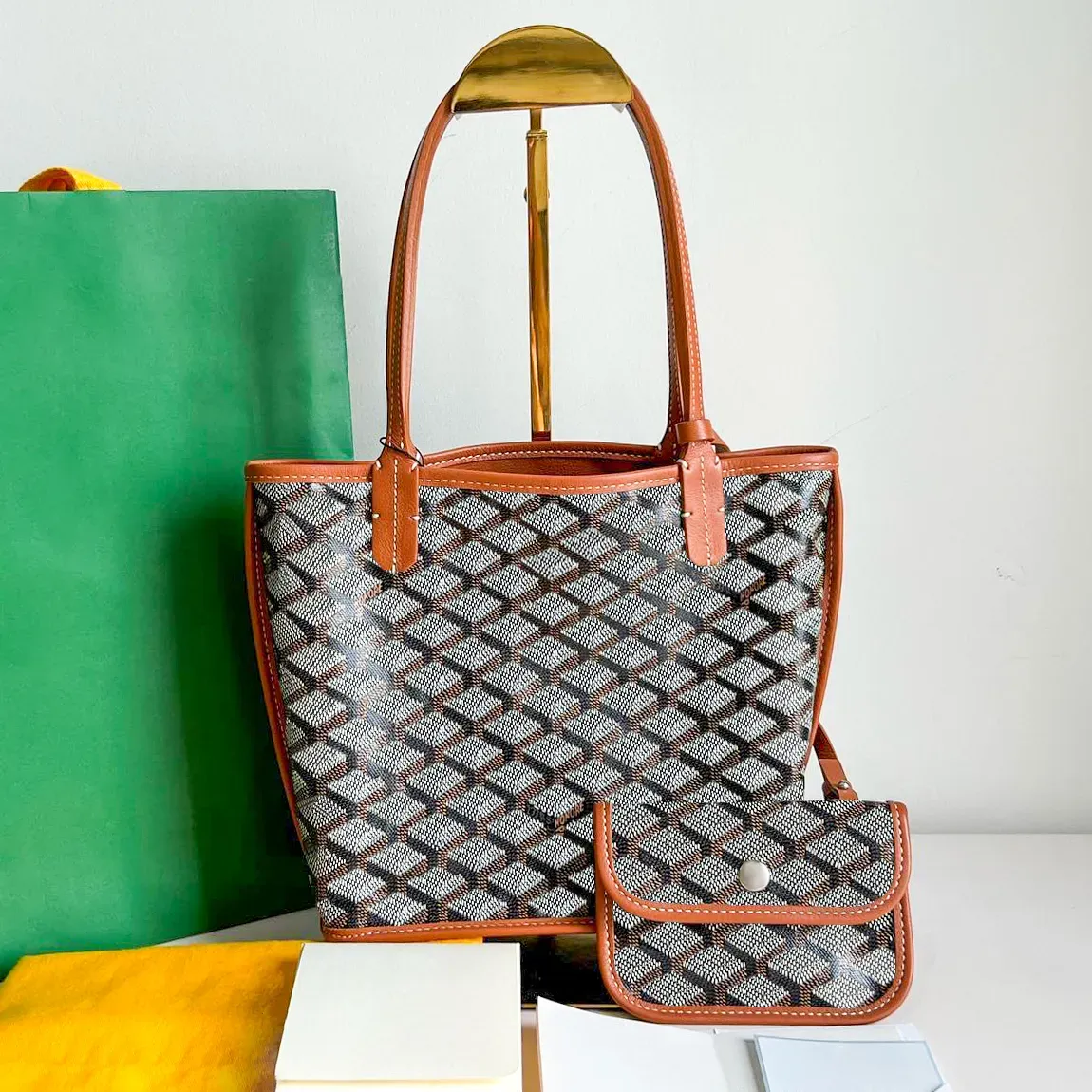 Plażowe luksusowe designerskie torby Pochette torebki damskie TOBES Bagaż męskie ramię