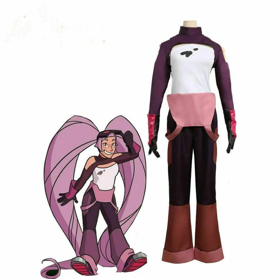 She-Ra e as Princesas do Poder Catra Cosplay Uniforme Halloween Costume240n