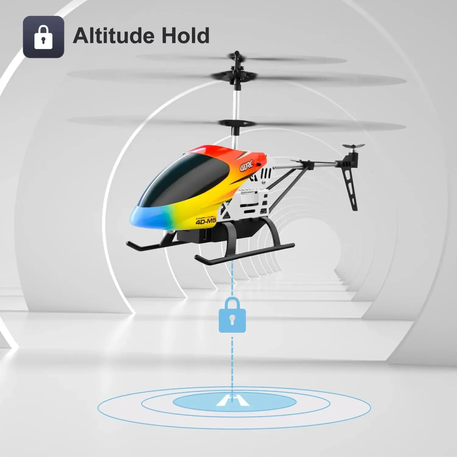 M5 Remote Control Helicopter Altitude Hold 3.5 Channel RC