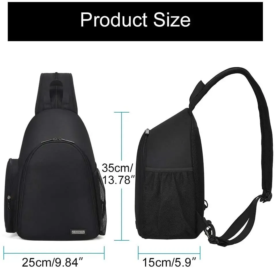 Accessories Dslr Camera Bag Sling Case Backpack Waterproof For