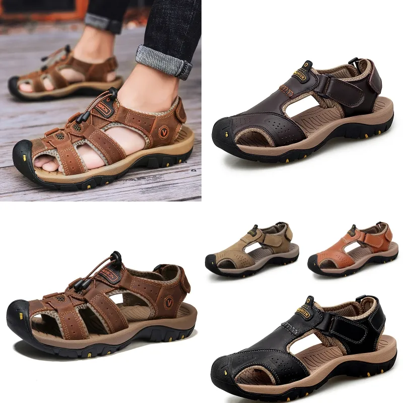 Papa sandalen zomer designer sandalen schoenen platform lage hak wiggesp slipper slip riem strandschoen