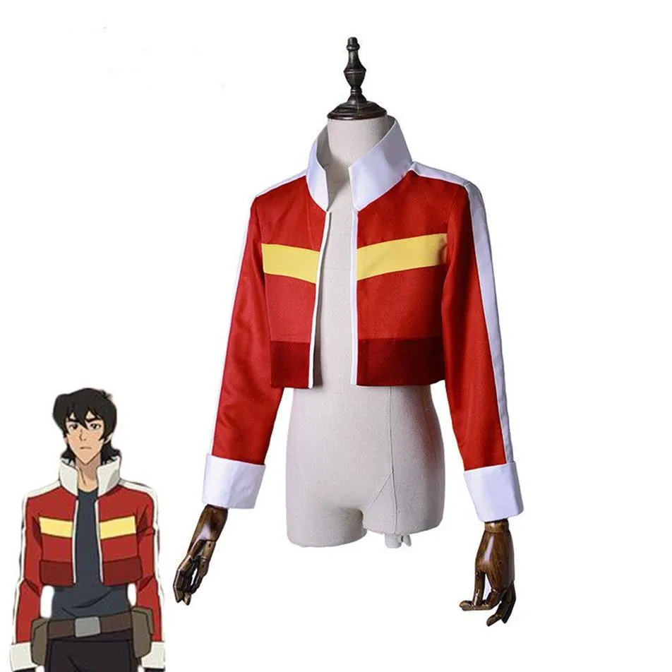 Voltron légendaire défenseur Keith veste couche de finition adulte Cosplay Costume unisexe veste CosplayXS à XXXL2703