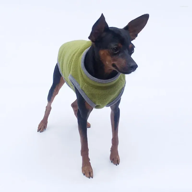 Vêtements pour chiens Vêtements pour animaux de compagnie pour chiot polaire chaud hiver mascottes manteau veste vêtements Ropa Perro