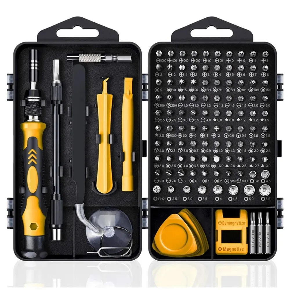 Tournevis Compact 25 En 1 Bits Magnétiques Pour Réparations Précision - Neuf