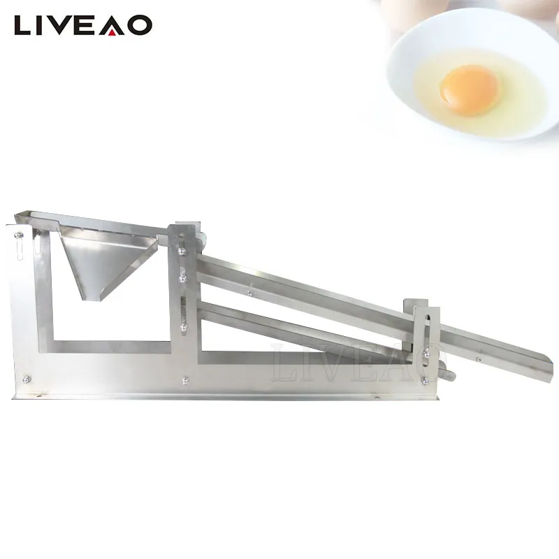 Äggvit äggula Separator Breaker Egg Breaking Machine