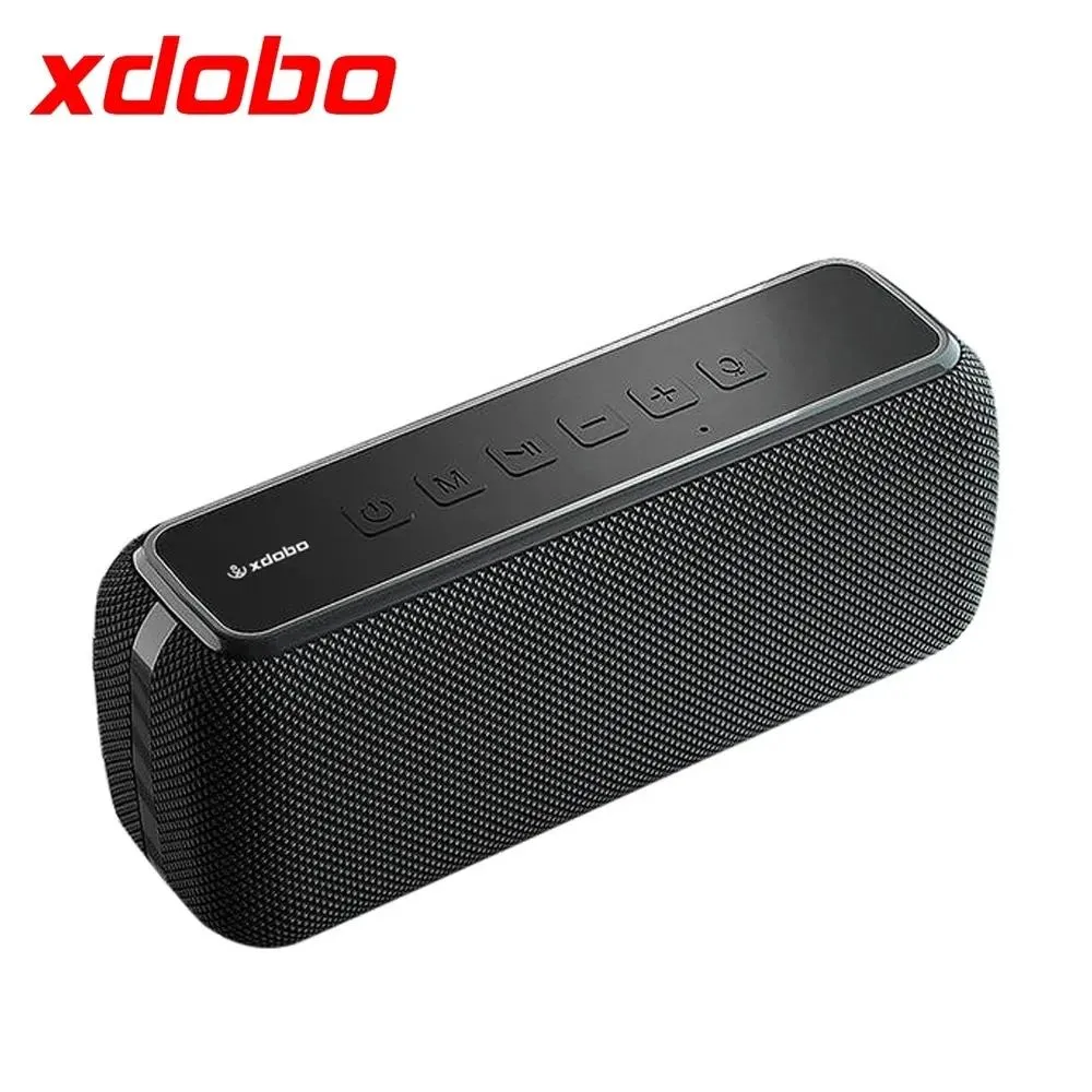 Högtalare XDOBO X8 60W PORTABLE BLUETOOTHCOMPATIBLE Högtalare 6600mAh Bass med Subwoofer Sound Box Wireless Waterproof TWS Boombox