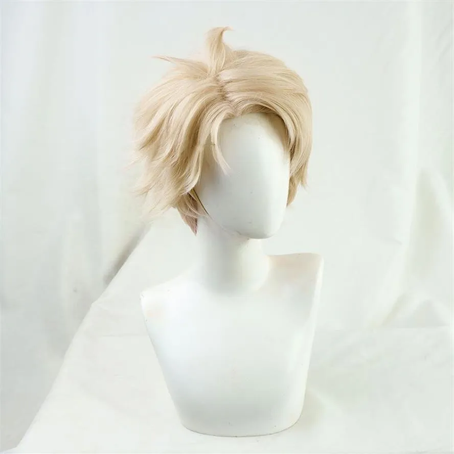 Anime SPY FAMILY Loid Forger Cosplay Costume Wig Heat Resistant Synthetic Hair Halloween347a