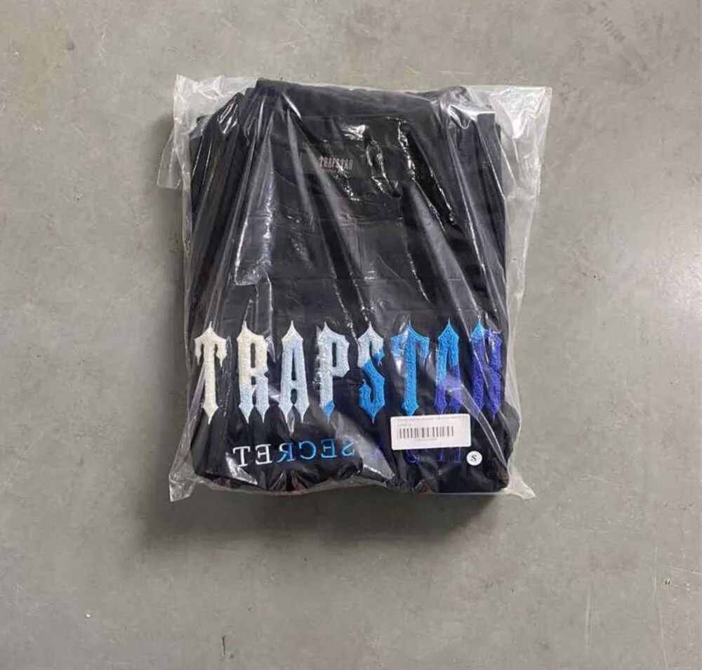 Erkek Tişörtler Yaz Tshirt Trapstar Kısa Takım 2.0 Şömine Kod çözülmüş Kaya Şeker Lezzeti Ladies İşlemeli Alt Trailsuit Tişört Nefes Alabilir Tasarım 9119ess