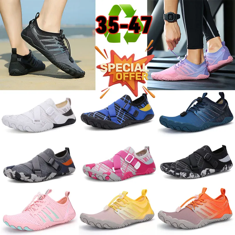 Casual shoes Anti-slip Aqua Shoes Women Men's Quick-dry Surfings Breath Mesh Water Beach Divings Socks Non-Slip-Sneakers Swimming-Water Beach