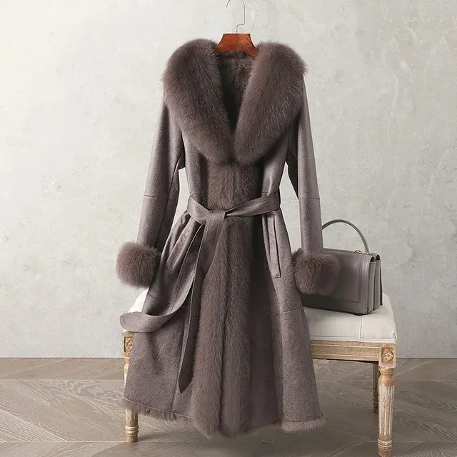 Fur Coat, Rabbit Fur, Mid Length Winter Coat | DHgate