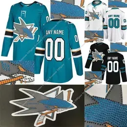 San Jose Sharks jerseys Knights Hot drilling 88 Brent Burns 65 Erik Karlsson 39 Logan Couture 9 Evander Kane Joe Thornton Hockey jersey