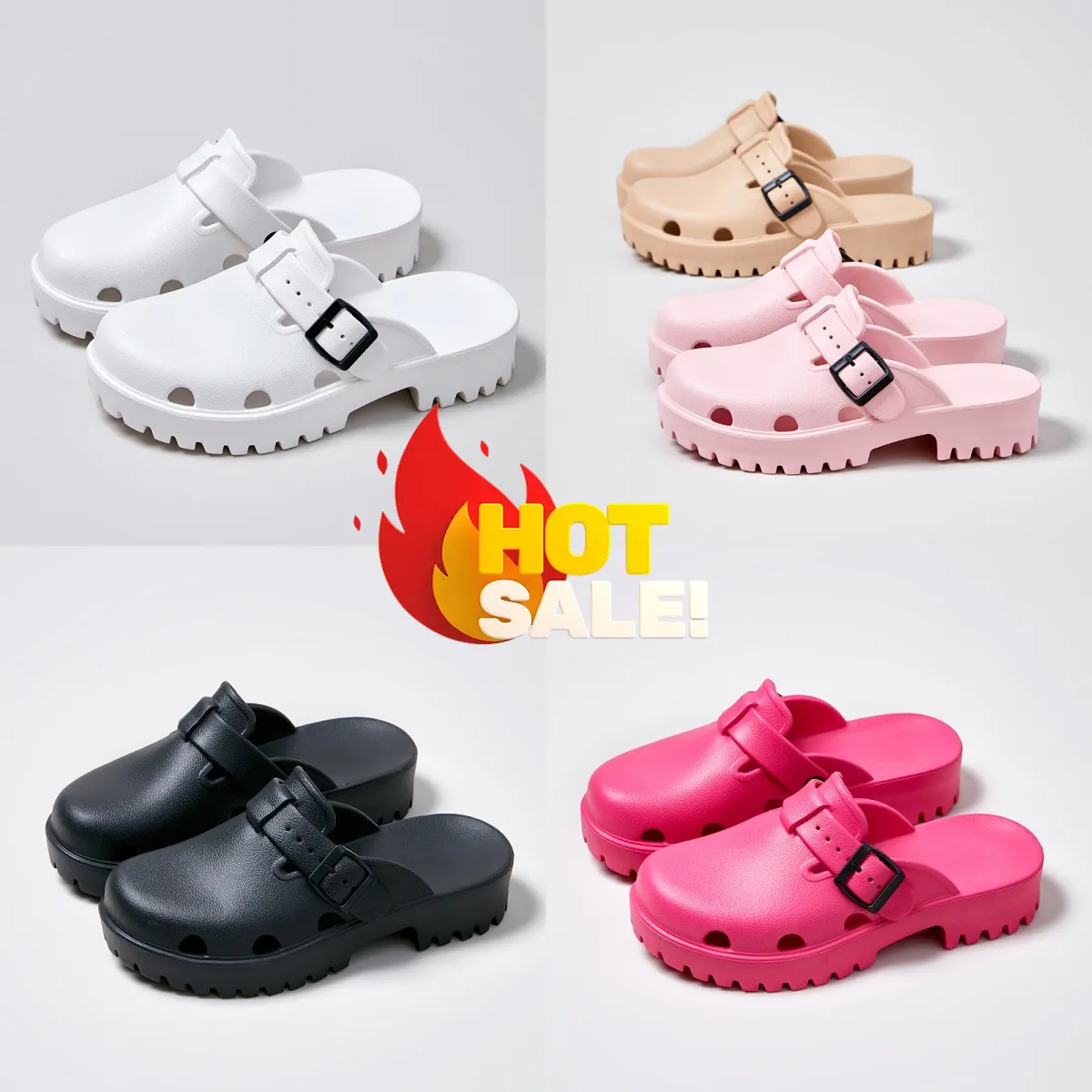 Sandales de créateurs avec caisse d'oreiller de piscine Slippers Brand Man Luxury Luxury Plats Comfort Mule Mule Femmes Laine Pantres de luxe