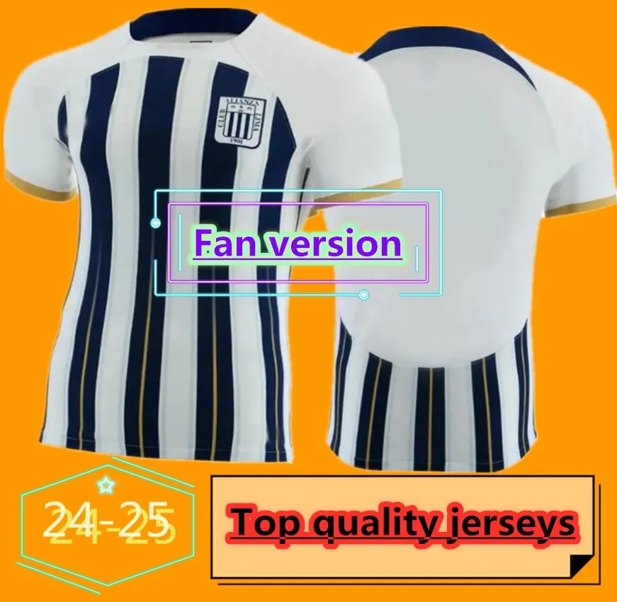 Alianza Lima Fußballtrikots 2024 2025 Bryan Reyna Pablo Sabbag Jairo Concha Franco Zanelatto HOME Fußballtrikots 24 25 Heim Auswärts Top 11