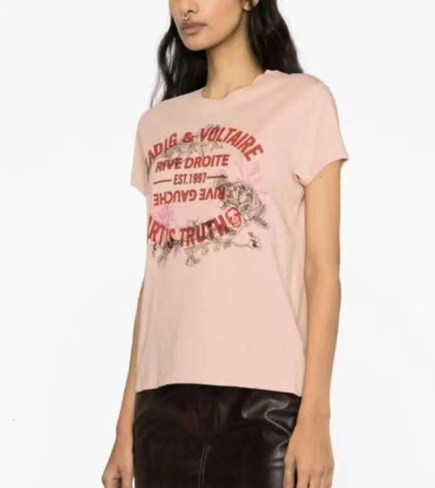 DHgate.com:24ss Zadig Voltaire New Designer T-shirt Zv DHgate.com:24ss Zadig Voltaire New Designer T-shirt Zv