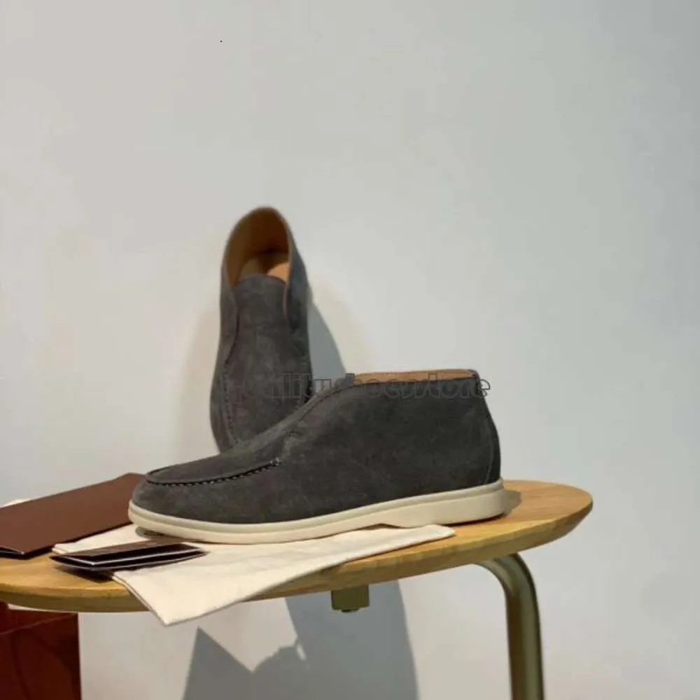 loro skor nya designer skor mens öppen promenad mocka ankel stövlar sneaker lp loafers läder hög topp för kvinnor sko män casual walking läger designer desertrwxu