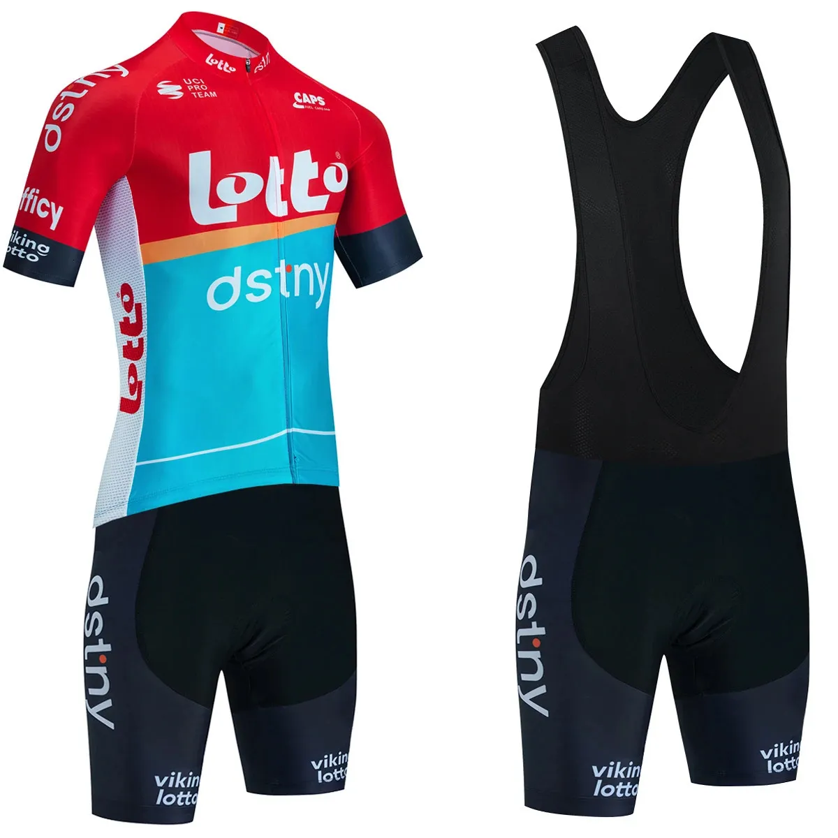 Dstny Quickstep Wielertrui Fiets Shorts Set Mannen Vrouwen Ropa Ciclismo Bicycl Maillot BroekKleding 240113