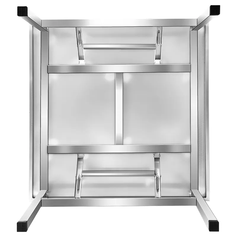 Folding steel dining table deals