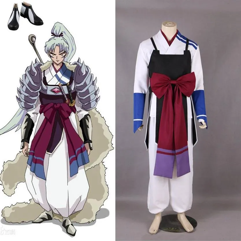 Anime Inuyasha Inu no Taisho Toga Cosplay Sesshoumaru Inuyasha's father Kimono Cosplay Costumes177D