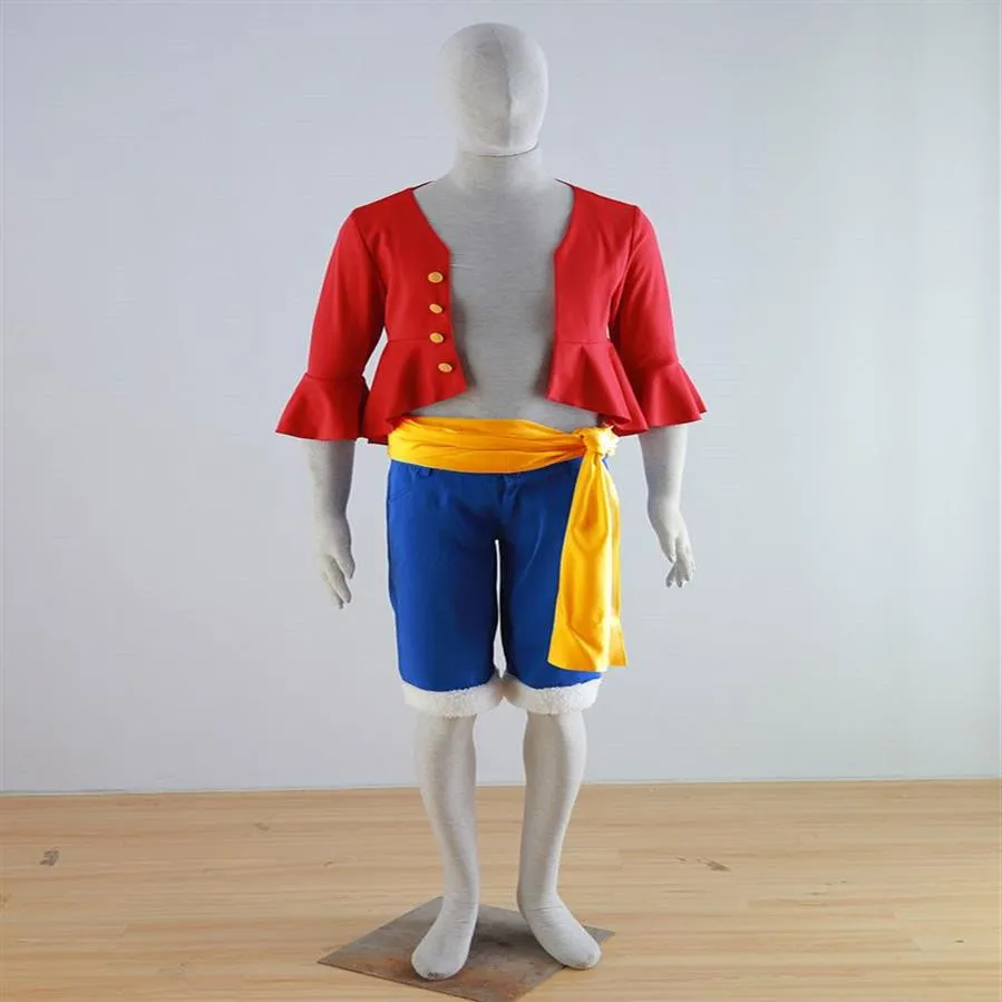 One Piece Cosplay Monkey D Luffy Cosplay Costumes295U