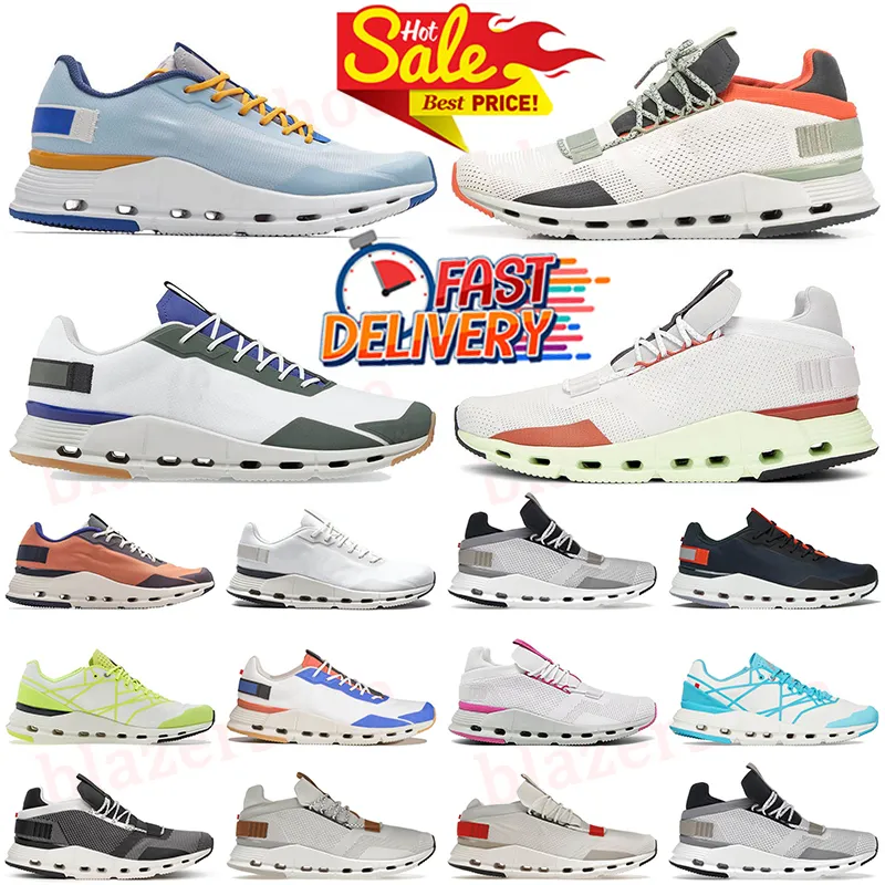 Scarpe da corsa atletica nuvola 5 x3 sneaker og nuvole cloudmonster nova sports da uomo da donna outdoor piattaforma di assorbimento delle donne sneakers moda cloudvista dhgate