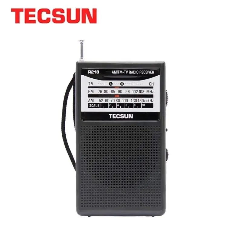 Radio Tecsun R218 récepteur Radio de poche avec haut-parleur intégré cadeaux portables pour les personnes âgées livraison gratuite