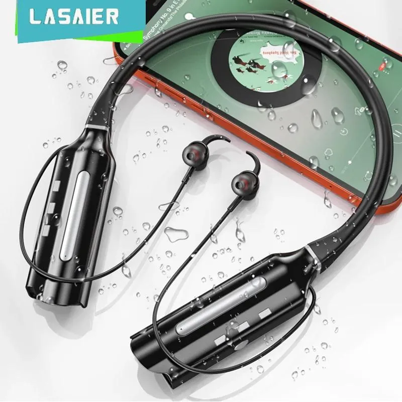 Earphones 2500 Hours Playback Earphone Bluetooth Wireless Headset Magnetic Neckband Earphones Sport Earbud with Noise Cancelling Mic