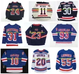 ``Rangers``NY Adam Fox Hockey Jersey Jacob Trouba Ryan Lindgren Artemi Panarin Henrik Lundqvist Chris Kreider Ryan Igor Shesterkin Trocheck Kakko