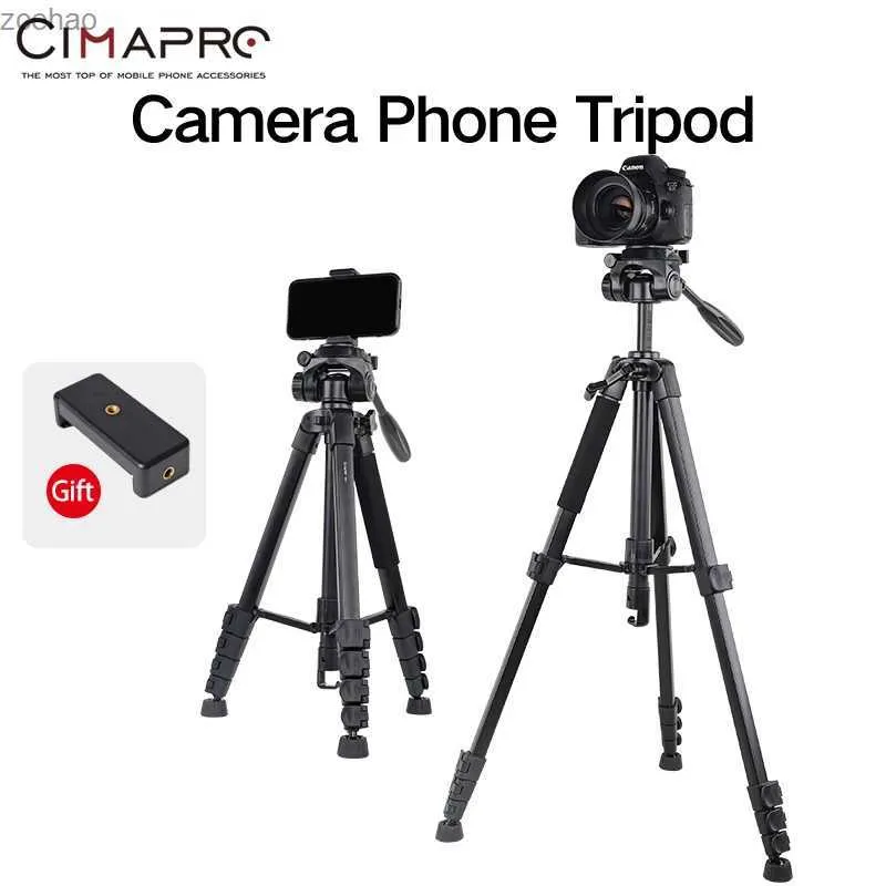 Treppiedi Cimapro CB-3 Fotocamera Treppiede per telefono cellulare 66,9 pollici Proiettore Telescopio Supporto per luce Supporto universale per fotografia portatile da viaggioL240115