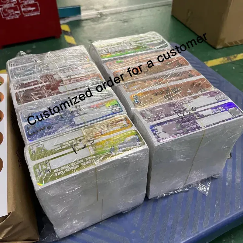 Custom press tin cans stickers 73x24mm Packaging Paper Sticker custom stickers logo low MOQ Wholesale