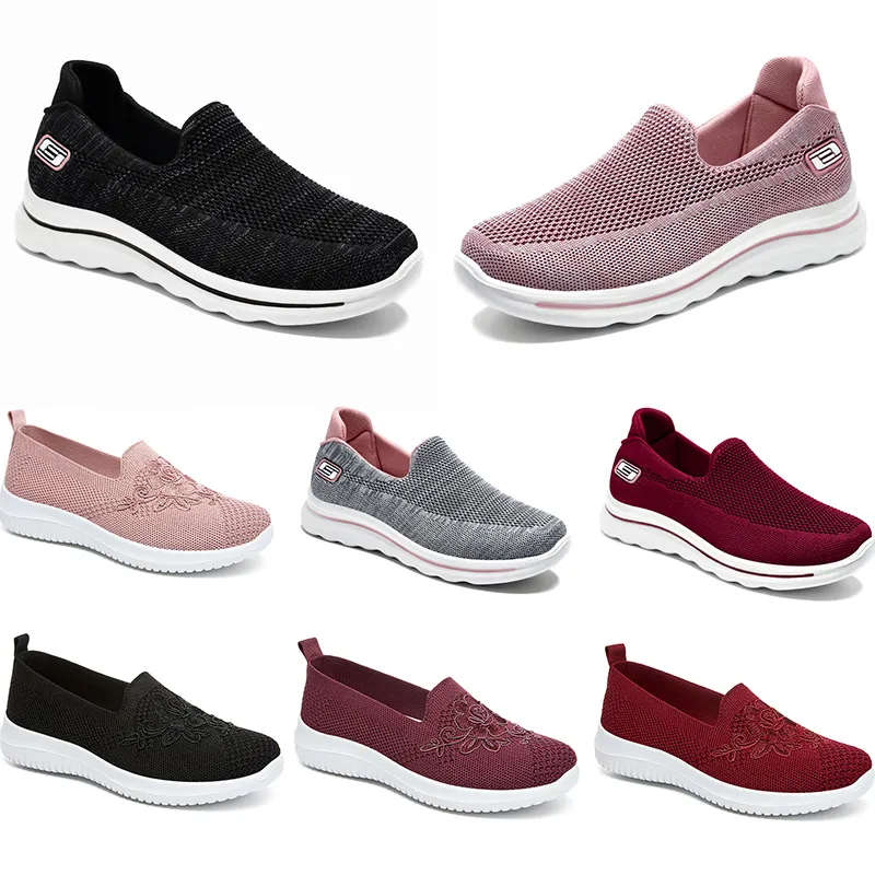 Chaussures plates à semelle souple pour femme, chaussures de randonnée, de course, blanches, grandes, noires, violettes, grandes tailles 36 à 41 GAI, hiver 2024