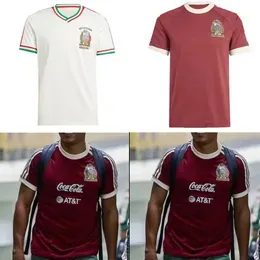 2023 2024 Retro Mexico Soccer Jersey National Copa America DOS SANTOS A.VEGA CHICHARITO LOZANO GUARDADO CARLOS VELA RAUL Men Football Shirts