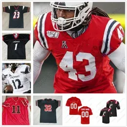 CincinnatiFootball Jersey College Gerrid Doaks Travis Kelce Michael Warren II Josiah Deguara Tavion Thomas MENS WOMEN KIDS YOUTH