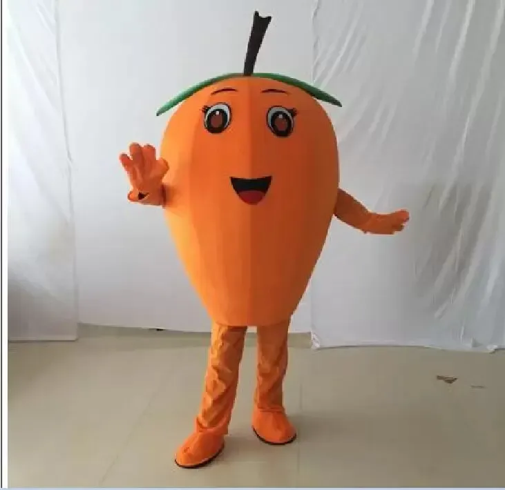 Disfraces de mascota de Halloween Orange Loquat Traje de personaje de dibujos animados de Halloween