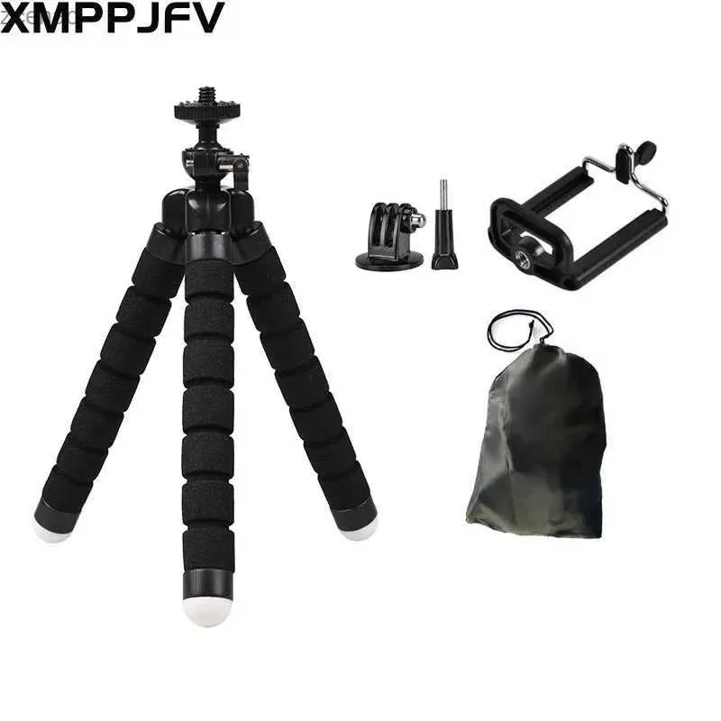 Tripods Tripods for Hero 11 10 9 8 7 Black MAX Flexible Mini Octopus Tripod Accessories for Go Pro 6 5 YI Eken SJCAM DBPOWER AKASOL240115