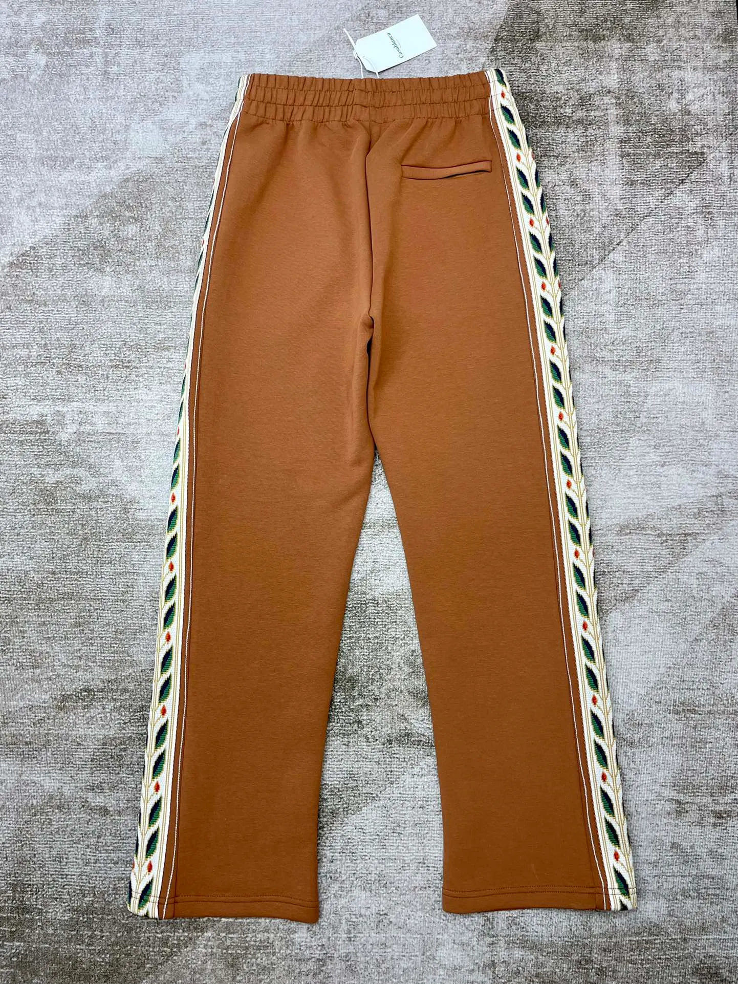 2024 Nyaste ankomst Mens Designer Högkvalitativ jogginglastbyxor ~ US Size Pants ~ Toppar Mens Yoga Joggers Track Sweat Pants