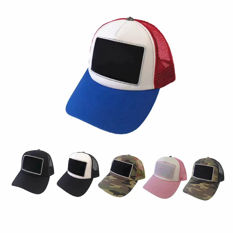 Bonés de bola de malha para homens, mulheres, chapéu de guarda-sol bordado, boné de beisebol feminino, chapéu de proteção solar, moda clássica, hip hop, chapéus de casal, 6 cores