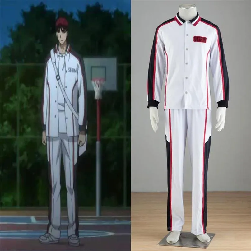 Seirin High Basketball Jersey Kuroko's Basketball Cosplay Costume Anime  Sportswear, Second Generation, Long Sleeve F254o - Main Image