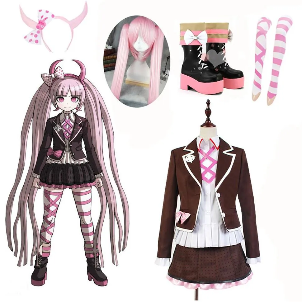 Danganronpa Another Episode Utsugi Kotoko Cosplay for Halloween Party Uniform Outfit2349