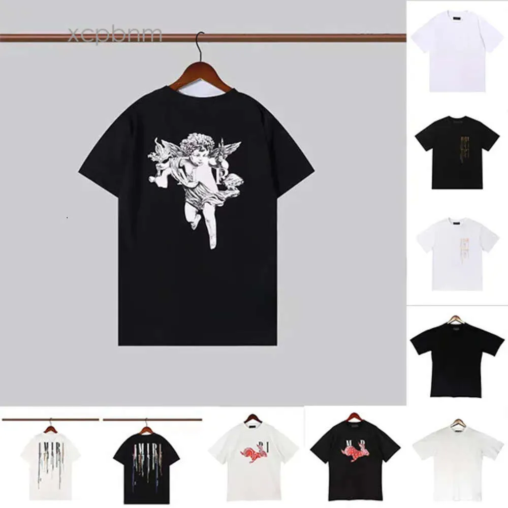 Amri Limited Edition S Designer T of 2023 Rabbit Year New Tees Street Wear Fashion Shirt Splash-Let