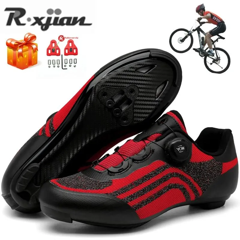 Calçados Sapatos de ciclismo para homens e mulheres, presilha de MTB, botas de bicicleta de estrada de terra, corrida de velocidade, sapatos de bicicleta, 3649, 2023