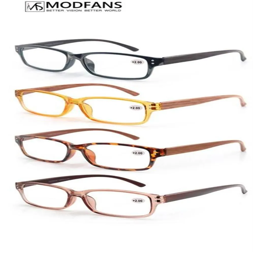 Hommes lunettes de lecture femmes bois Look cadre presbyte verre clair carré rectangulaire lunettes 2020 dioptrie 1 1 5 175 2 2 5 2752249