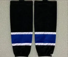 2020 Ice hockey socks training socks 100 polyester practice socks hockey equipment men youth kids black6665252