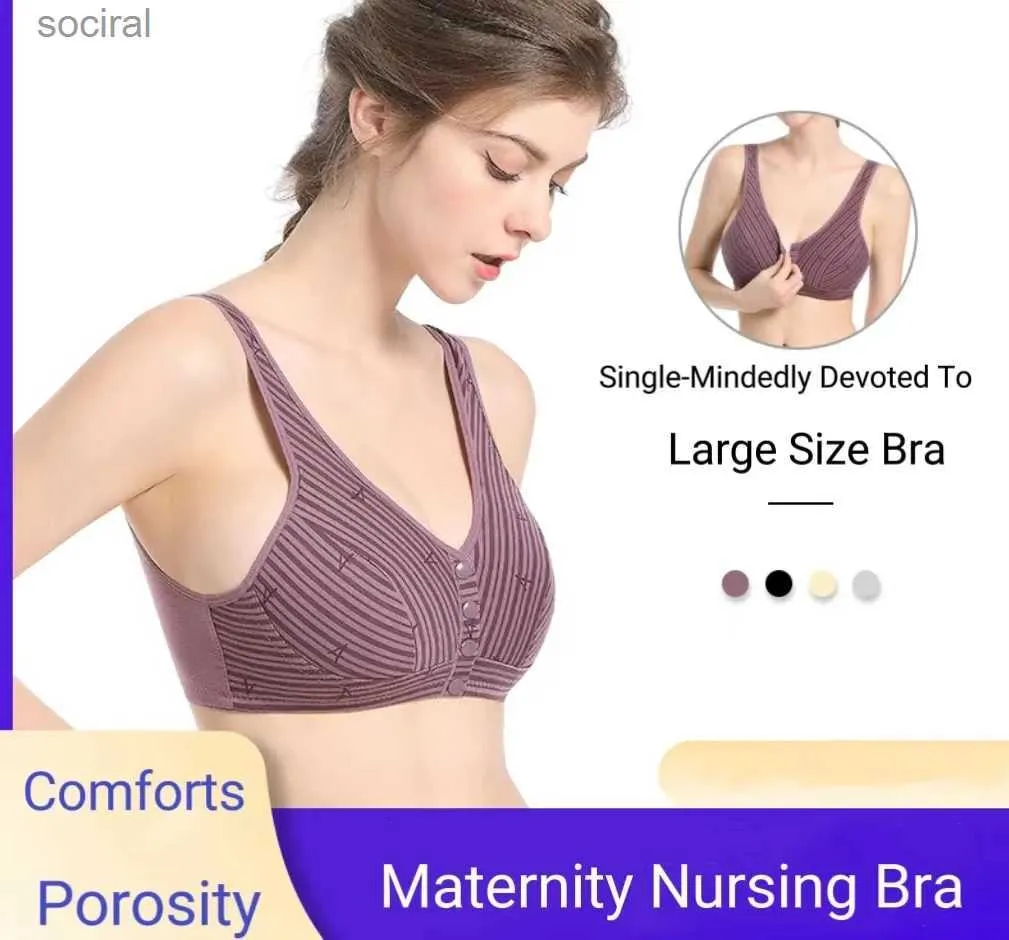Maternity Intimates New Breastfeeding Bra Maternity Underwear Thin Cup  Front Buckle Middle Aged And Elderly Underwear Womens Non Steel Ring Vest  BrL240115 From Sociral, $3.31