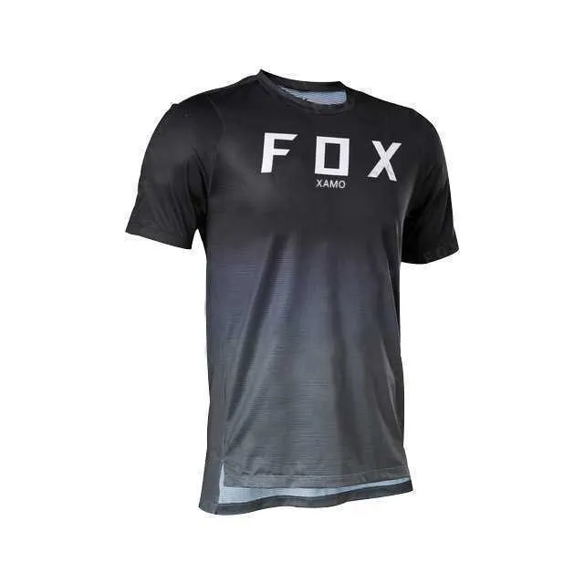 2024 Heren T-shirts Fox Xamo Speed Deceleration Zomer Fietsen Pak en Dames Korte Mouw Top Mountainbike Off-road motorfiets